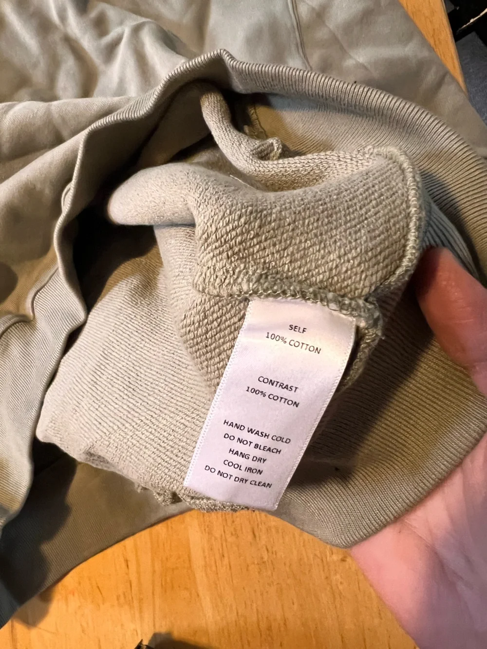 COMMON MARKET Men's Half-Zip Pullover Sweater in Olive gray